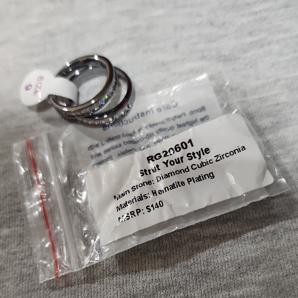 BP Strut Your Style rings - size 9